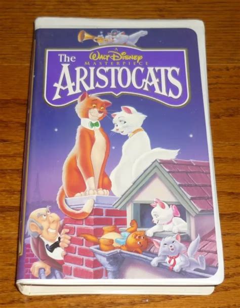 Walt Disney The Aristocats Vhs Video Tape Clam Shell Package Used Masterpiece Picclick Au