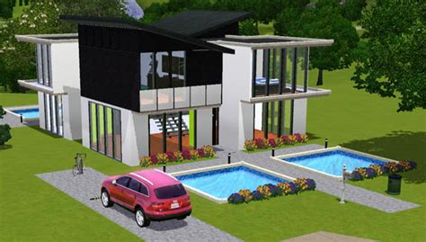 Maison Moderne Dans Les Sims 3 Ventana Blog