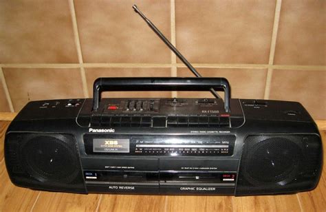 Panasonic Boombox Ghettoblaster Rx Radio Cassette Tape Recorder My