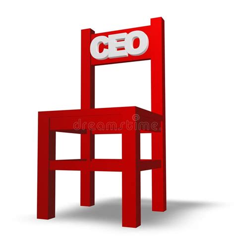 Ceo Chair Stock Illustration Illustration Of Letter 32492280