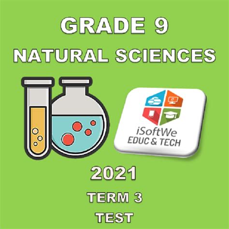 2021 Term 3 Grade 9 Natural Sciences Test • Teacha