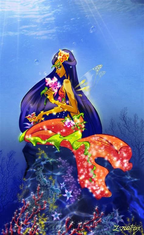 The Winx Club Fan Art Winx Mermaids Mermaid Art Mermaids And Mermen Winx Club