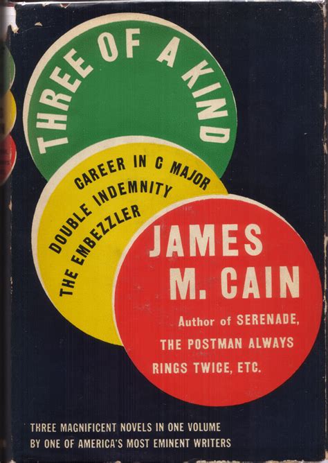 James M Cain Omnibus 1944 Novels Cain Author