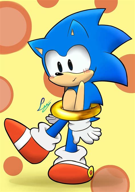 Classic Sonic Kawaii Sônica Festa Sonic Desenhos Do Sonic