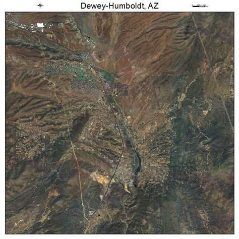 Aerial Photography Map Of Dewey Humboldt Az Arizona