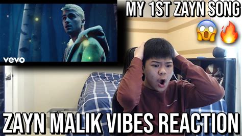 Zayn Vibez Official Video Reaction My 1st Zayn Malik Song Youtube