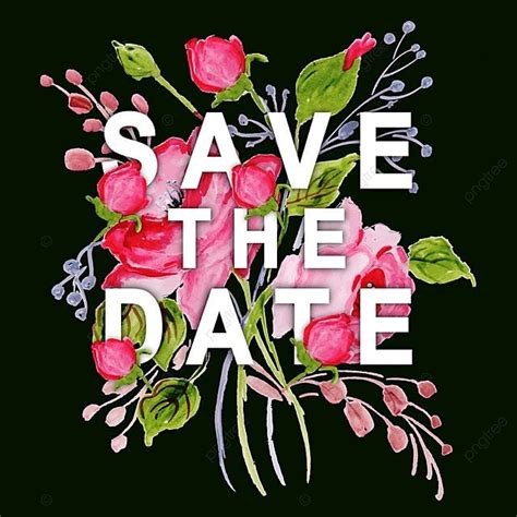 Save The Date Vector Art Png Beautiful Background Save The Date With