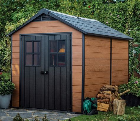 For storage shed sale or cheap storage sheds by arrow. Keter Newton 7511 Outdoor Storage Shed - Garden Sheds NZ