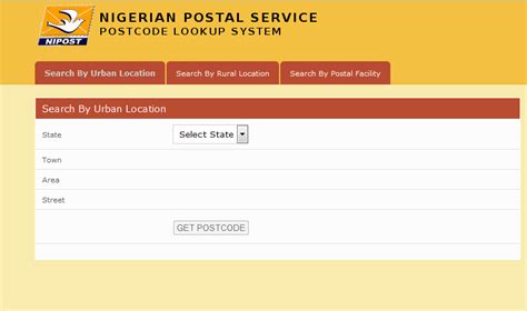 You can use the postal code search on the map, which is. Postal or Zip Codes of Lagos and Other States In Nigeria
