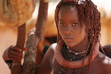 Himba Tribe By Tedi Markov Marconi On 500px Himba Girl Himba People African Beauty