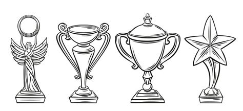 Aggregate 79 Trophy Sketch Images Best Vn