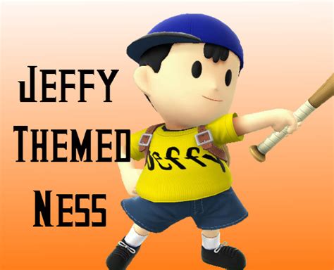 Jeffy Themed Ness Super Smash Bros For Wii U Skin Mods