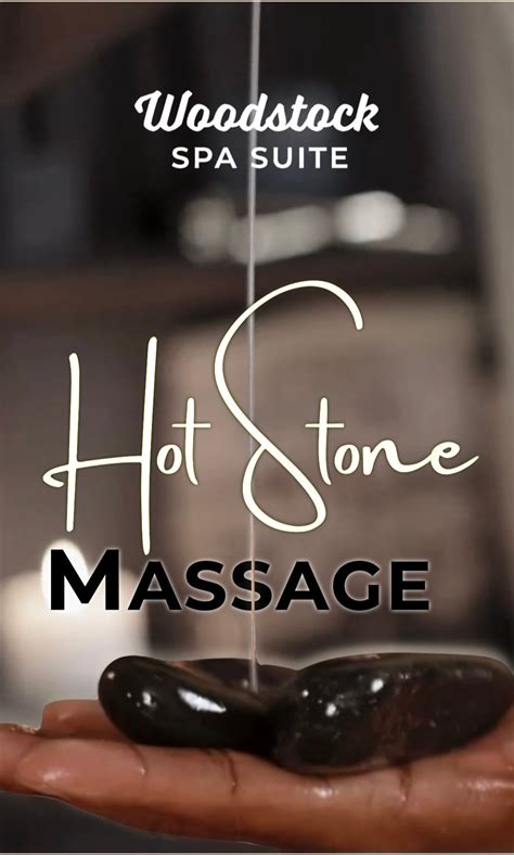 Hot Stone Massage Is A Wonderful Winter Warmer — Woodstock Spa Suite