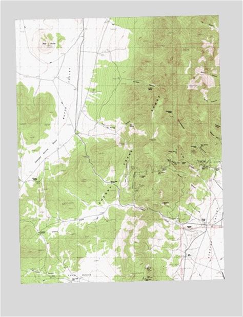 Exchequer Spring Nv Topographic Map Topoquest