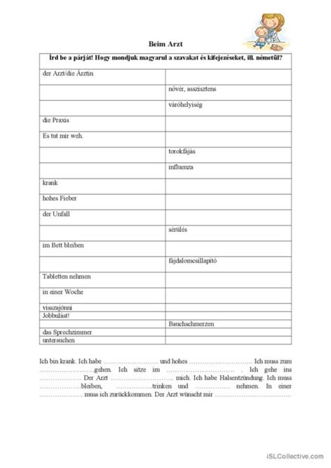 Arzt Deutsch Daf Arbeitsbl Tter Pdf Doc