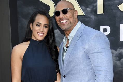 The rock doesn't fall far from the tree. The Rock's Daughter Signs with WWE | eWrestlingNews.com