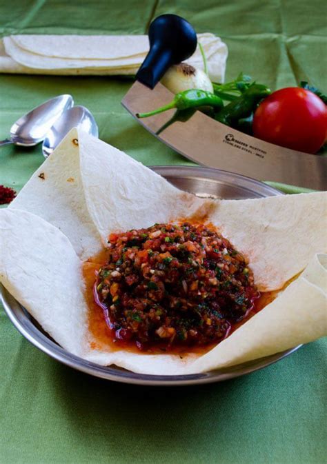 Turkish Spicy Ezme Salad Turkish Ezme Spicy Salad Mezze