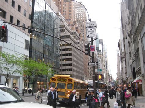 Busy morning, streets of New York | New york street, Street, Street view
