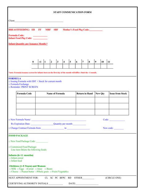 Staff Communication Form Fill Out And Sign Online Dochub