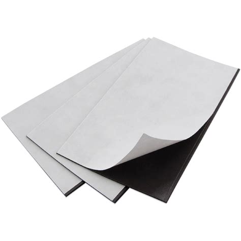 Master Magnetics Flexible Magnetic Sheet With Adhesive