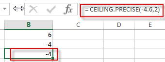 Ceiling function in excel is a math/trig function. Excel CEILING.PRECISE Function - Free Excel Tutorial