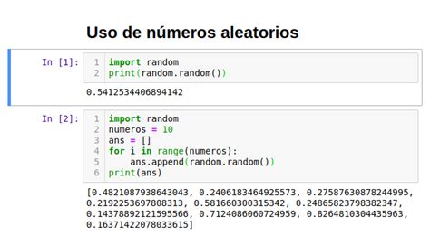 # import the random module. Uso de números aleatorios con Python - Note-Code