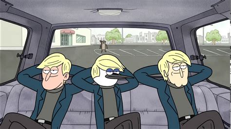Regular Show Mordecai Moves By The Blondes And Has Fun With Them Youtube