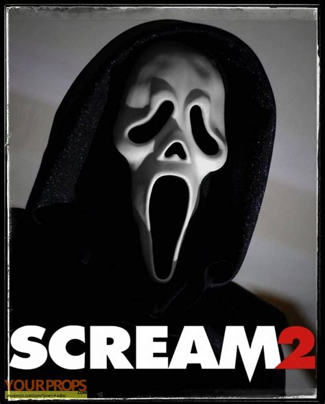 Scream 2 Randys Death Scene Rds Mask Replica Movie Prop