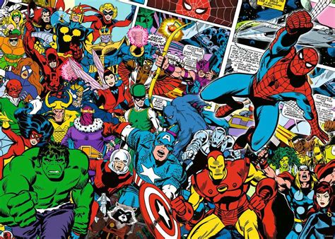 Puzzle 1000 P Marvel Challenge Puzzle Puzzle Adulte Puzzle