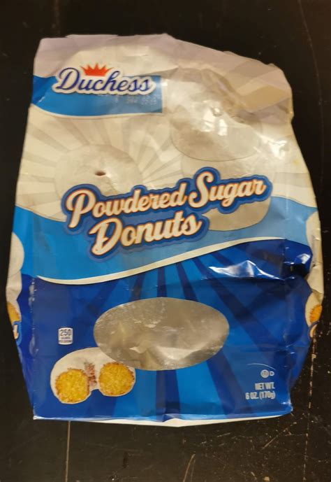 Duchess Powdered Sugar Mini Donuts Dollar Tree The Budget Reviews
