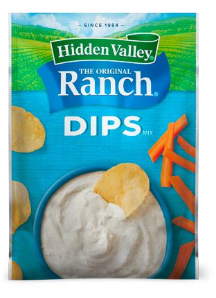 Hidden Valley® Original Ranch® Dips Mix | Hidden Valley® Ranch