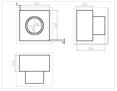 Cad Drawing With The Dimensions To Be Controlled Download Scientific