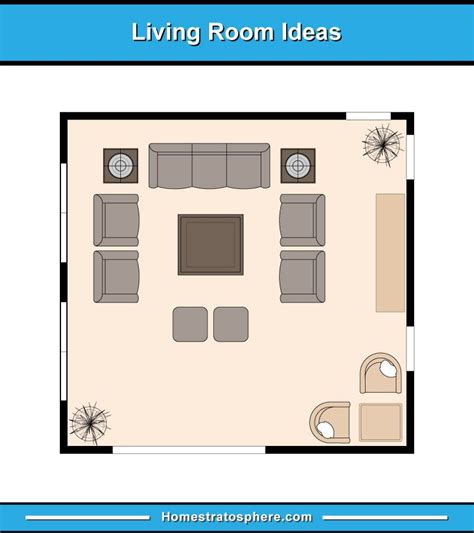 13 Living Room Furniture Layout Examples Floor Plan Illustrations