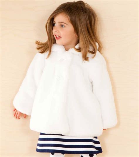 White Fur Coat For Girls - Coat Nj