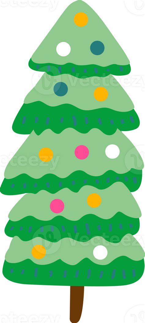 A Cute Christmas Tree 31379908 Png
