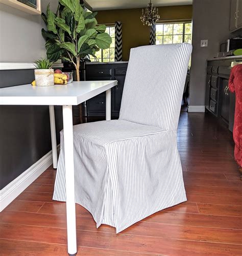 This is what you need: SALE Charcoal Gray Ticking Stripe IKEA HENRIKSDAL Seat ...