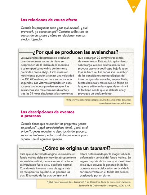 La televisión está encima / dentro. Español Quinto grado 2016-2017 - Libro de texto Online - Página 45 de 176 - Libros de Texto Online