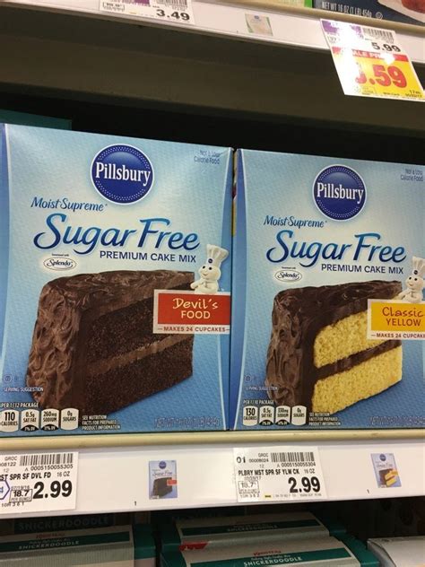 Pillsbury sugar free cake mix nutrition. 3-2-1 Cake with Sugar Free Cake Mix