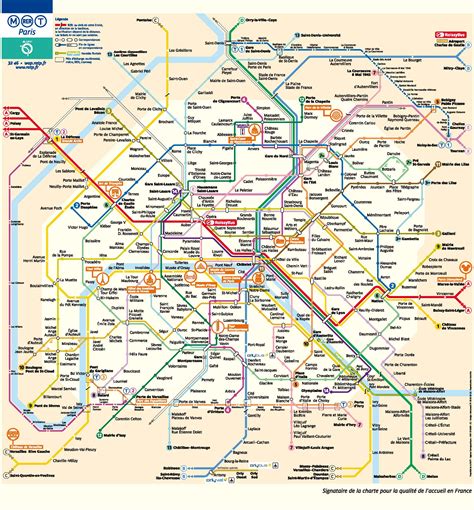 Paris Travel Zones 1 3 Map