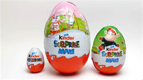 Mega Giant Kinder Surprise Egg 220g Chocolate Youtube