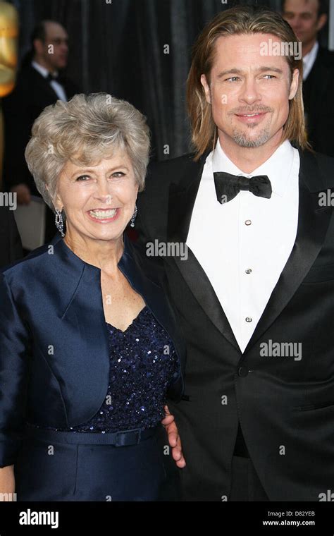 Brad Pitt And His Mother Jane Etta 84th Annual Academy Awards Oscars