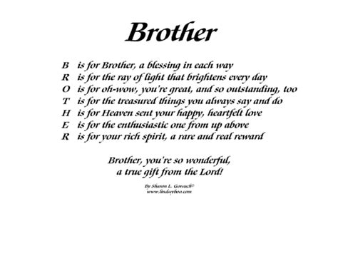 Meaning Of Brother Lindseyboo