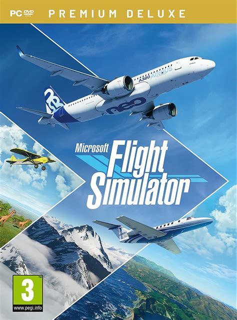 Microsoft Flight Simulator 2020 Premium Deluxe Edition Pc Black