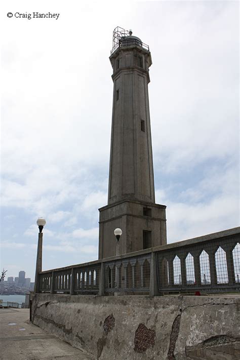 Many of the alcatraz island prison buildings are gone. Alcatraz Island Lighthouse - San Francisco, California