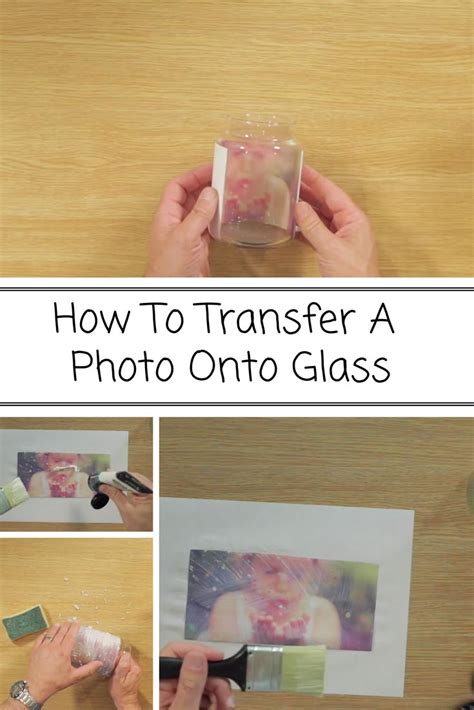 How To Transfer A Photo Onto Glass Home And Gardening Ideas