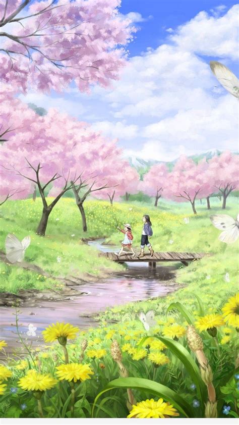 Anime Spring Wallpapers Top Free Anime Spring Backgrounds