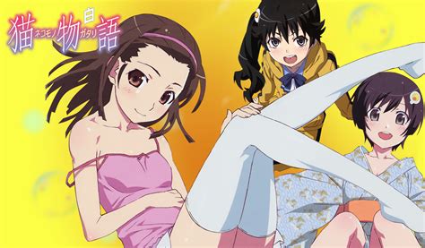 karen araragi monogatari series nadeko sengoku tsukihi araragi 1080p anime hd wallpaper