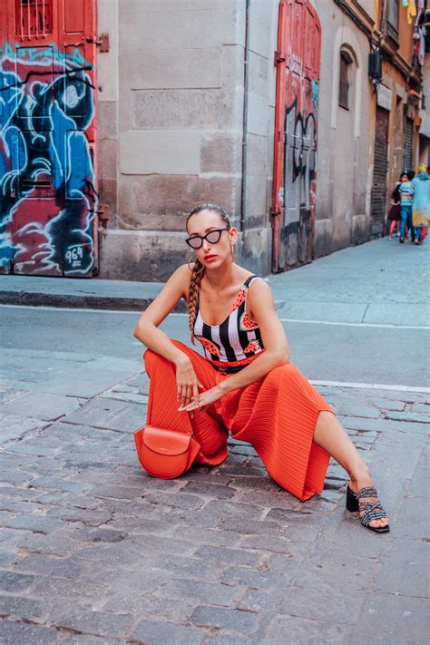 Barcelona Streetstyle With Images Barcelona Fashion Street