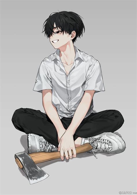 𝟗𝟎𝟎 ツイ禁中 On Twitter Anime Drawings Boy Cute Anime Boy Anime Boy