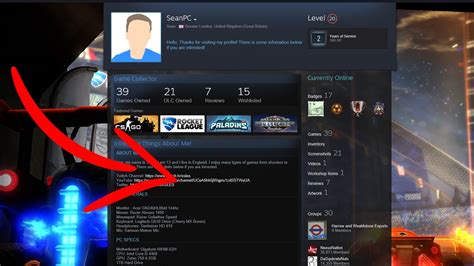 How To Make Your Steam Profile Look Cool 2017 Youtube